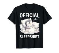 Sleepshirt Ufficiale per Gli Amanti dei Pinguini addormentati Maglietta