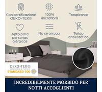 Sleepwise Soft Wonder-Edition - Biancheria da letto, 140 x 200 cm, microfibra