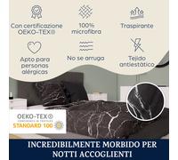 Sleepwise Soft Wonder-Edition - Biancheria da letto, 155 x 200 cm, microfibra