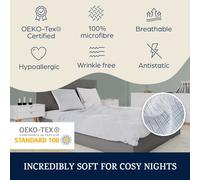 Soft Wonder-Edition - Biancheria da letto, 155 x 200 cm, microfibra