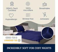 Soft Wonder-Edition - Biancheria da letto, 240 x 220 cm, microfibra