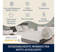 Sleepwise Soft Wonder-Edition - Biancheria da letto, 240 x 220 cm, microfibra
