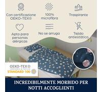 Soft Wonder Kids-Edition - Biancheria da letto, 100 x 135 cm, 40 x 60 cm, microfibra traspirante