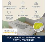 Sleepwise Soft Wonder Kids-Edition - Biancheria da letto, 135 x 200 cm, 80 x 80 cm, microfibra traspirante
