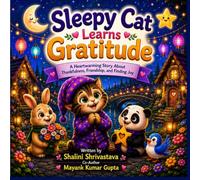 Sleepy Cat Learns Gratitude: A Heartwarming Story About Thankfulness, Friendship, and Finding Joy