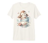 Sleepy Cup impilabile Woodland Bird Maglietta Premium