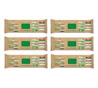 Sleepy Easy Clean Bio Salviette per superfici e pavimenti 2 in 1 (verde) con albero del tè e lime - 6 confezioni x 50 panni