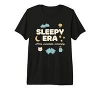 Sleepy Era Offline Recharging Relaxation Rilassamento Maglietta Premium