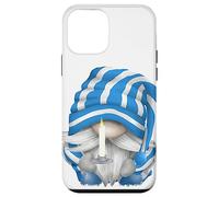 Sleepy Gnome Grandpa With Striped Pj And Candle Night Light Custodia per iPhone 12 mini