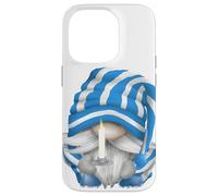 Sleepy Gnome Grandpa With Striped Pj And Candle Night Light Custodia per iPhone 14 Pro