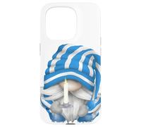 Sleepy Gnome Grandpa With Striped Pj And Candle Night Light Custodia per iPhone 15 Pro