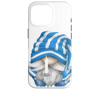Sleepy Gnome Grandpa With Striped Pj And Candle Night Light Custodia per iPhone 16 Pro