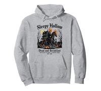 Sleepy Hollow Cavaliere Halloween Spooky Stagione Vintage Felpa con Cappuccio