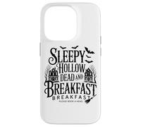 Sleepy Hollow Dead And Breakfast Si prega di prenotare in anticipo Custodia per iPhone 14 Pro