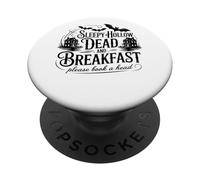 Sleepy Hollow Dead And Breakfast Si prega di prenotare una testa PopSockets PopGrip Adesivo