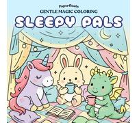 Sleepy Pals A Cozy Fantasy Coloring Book: A Cozy Fantasy Coloring Book for Evening Relaxation and Bedtime Calm