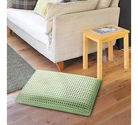 Sleepys Coppia cuscini in Memory Foam Aloe Vera, 74x42 Alto 13 cm saponetta Forato con Fodera in Jersey 100% Cotone - Guanciale Aloe Vera idratante ANTIAGE