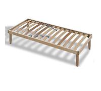 Sleepys Rete francese 120x190 ortopedica ed ergonomica in doghe di faggio, con portadoghe rinforzato per una maggior elasticità e per garantire il corretto sostegno durante tutto il riposo.