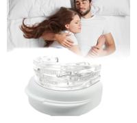 Sleepzee Mouthpiece, Anti Snoring Mouthpiece, Anti Snoring Mouthguard per dormire, Dispositivi anti russamento regolabili, Russare per uomini e donne (1pz)