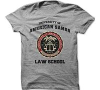 Sleeve Better Call Saul University of American Samoa Law School - Maglietta nera, Nero , XL