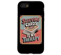 Sleeving Cards Is My Therapy - Divertente carta da scambiare Custodia per iPhone SE (2020) / 7/8