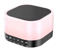 SleeZOO Sound Machine, macchina per il rumore bianco, con 25 suoni lenitivi, 12 colori, luce con 10 livelli regolabili, 32 volumi regolabili, 5 timer, macchina portatile per il sonno, per adulti e