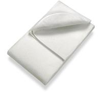 Sleezzz Basic, coprimaterasso in feltro agugliato 90 x 190 cm, protezione per materasso da posizionare sulla rete a doghe, bianco