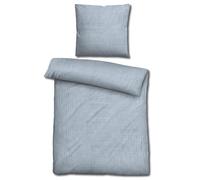 Sleezzz® Lenzuola in mussola blu 155 x 220 cm + 80 x 80 cm