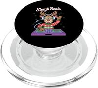 Sleigh Beats Natale Dj Renna Divertente PopSockets PopGrip per MagSafe