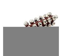 Sleigh Bells Set, Hand Jingle Bell With Wooden Handle, Percussion Rattles, Easy Grip, Colorful Design, (1 Set), For Home, School, Early Education, Music Learning