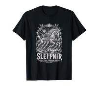 Sleipnir Otto Gambe Attraverso Mondi Viking Maglietta