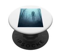 Slenderman senza volto insegue le foreste del Connecticut PopSockets PopGrip Adesivo