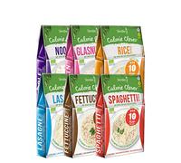 Slendier Pacchetto di prova di konjac Shirataki - diversi tipi, a basso contenuto calorico, fonte di fibre, senza glutine, qualità biologica 6 x 250 g