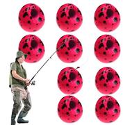 Sleuflot - Perline eccentriche di filo di tungsteno, a punta fine di tungsteno, 10 palline per capelli da ninfa, perle di tungsteno per legare la mosca, accessori per la pesca per pneumatici