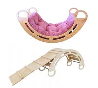 Slevobox Arco Montessoriano per Bambini 85x41x39cm - Arco Montessori - Dondolo Montessori - Arrampicata per bambini - Stimola lo Sviluppo Delle Capacità Motorie