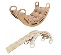 Slevobox Arco Montessoriano per Bambini 85x41x39cm - Arco Montessori - Dondolo Montessori - Arrampicata per bambini - Stimola lo Sviluppo Delle Capacità Motorie