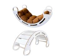 Slevobox Arco Montessoriano per Bambini 85x41x39cm - Arco Montessori - Dondolo Montessori - Arrampicata per bambini - Stimola lo Sviluppo Delle Capacità Motorie