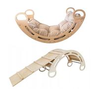 Slevobox Arco Montessoriano per Bambini 85x41x39cm - Arco Montessori - Dondolo Montessori - Arrampicata per bambini - Stimola lo Sviluppo Delle Capacità Motorie