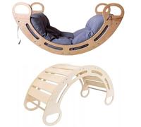 Slevobox Arco Montessoriano per Bambini 85x41x39cm - Arco Montessori - Dondolo Montessori - Arrampicata per bambini - Stimola lo Sviluppo Delle Capacità Motorie