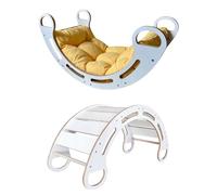 Slevobox Arco Montessoriano per Bambini 85x41x39cm - Arco Montessori - Dondolo Montessori - Arrampicata per bambini - Stimola lo Sviluppo Delle Capacità Motorie