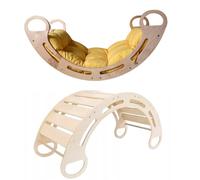 Slevobox Arco Montessoriano per Bambini 85x41x39cm - Arco Montessori - Dondolo Montessori - Arrampicata per bambini - Stimola lo Sviluppo Delle Capacità Motorie