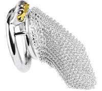 SLFQAQPY Gä Ía Di Cå Tità Per Uömo - Gḁbbiḁ Pềnề Indossắbile Đîldṏ Uṏmo, Con Anellö Cầstitầ Per Uömo - Gábbîa Prôtèttîv Da Uömo, Gú Iňa Pënë