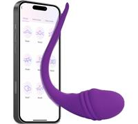 SLFQAQPY Oṿḛtto Vi A Te Donna Telecomando 10 Modes V Ḇra Orḛper Donna Wireless Ov O Vi Raṉ E Con App Da Telefono Mini V Ḇra Ore Telecomandato a Distanza P Ccolo Vībrä Orīper Ṿ Tto