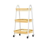 SLGGPJBU Armadietti da cucina Cucina Trapezoidale Rack da pavimento al soffitto Carrello multistrato Rack di stoccaggio articoli per la casa rimovibili Cesto di verdure Rack di stoccaggio Carrello