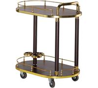 SLGGPJBU Carrello bar Carrello di servizio, Casa Cucina Hotel Drink cart Mini bar Carrello da cocktail