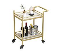SLGGPJBU Carrello da cucina con ruote girevoli per ristoranti e alberghi Carrello portaoggetti multifunzione
