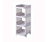 SLGGPJBU Carrello da cucina Scaffale Carrello Pp Trolley Rack Carrello Domestico Carrello Cucina Stoccaggio Mobile