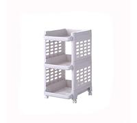 SLGGPJBU Carrello da cucina Scaffale Carrello Pp Trolley Rack Carrello Domestico Carrello Cucina Stoccaggio Mobile