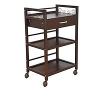 SLGGPJBU Carrello portaoggetti da cucina carrello da cucina, con cassetti, ripiani multiuso, scaffale portaoggetti colore: 50 35 85 cm