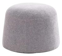 SLGGPJBU Poggiapiedi, poggiapiedi imbottito, sgabello basso, portatile, per trucco, divano, picnic, versatile, salvaspazio, grigio confortevole